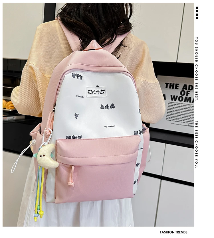 2653新款初高中双肩背挂件+2