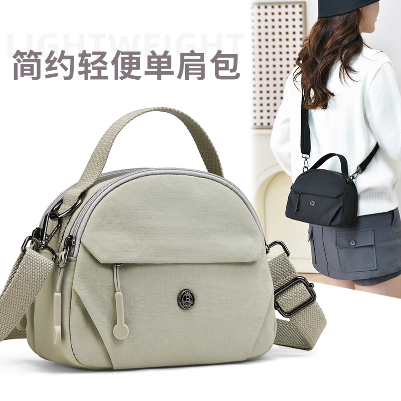 牛津布女单肩包亚马逊背包