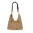 米色咖啡手提有挂件